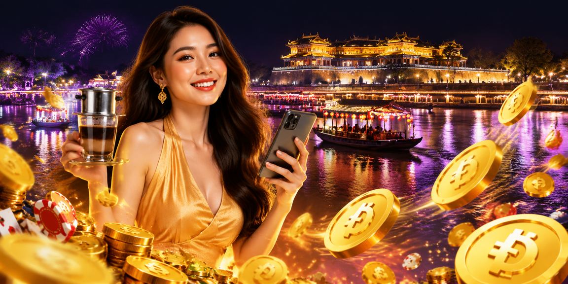 Người dùng tại Huế trải nghiệm casino di động 2ne1 trong quán cà phê