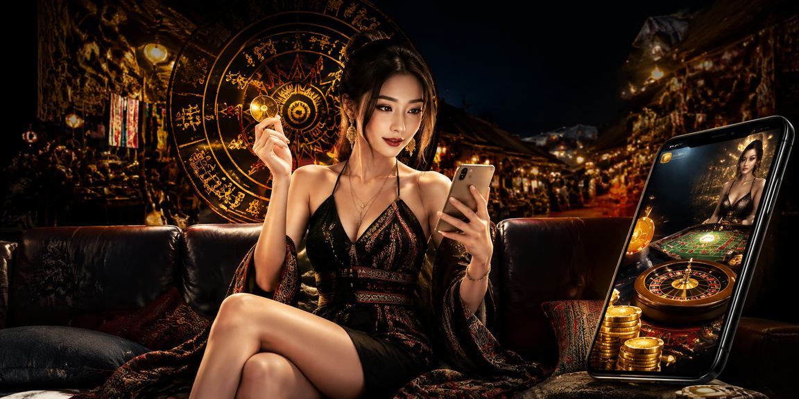 Người dùng tại Sa Pa chơi casino trên điện thoại di động giữa khung cảnh núi rừng